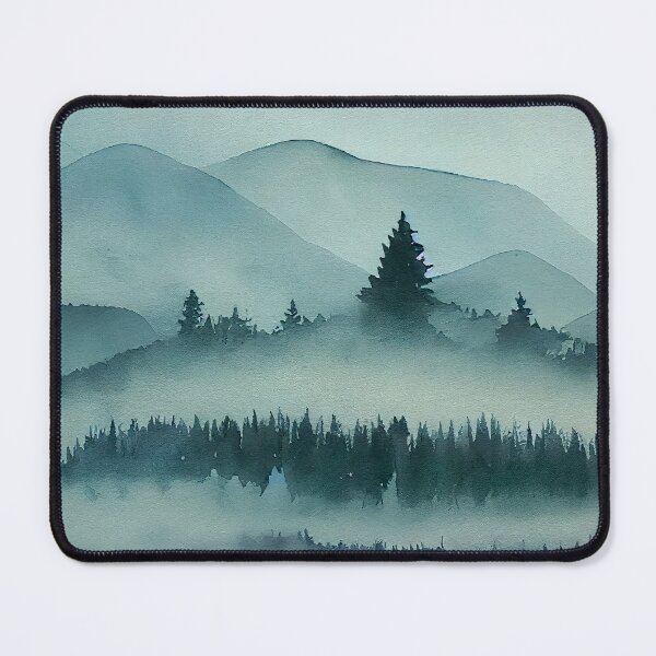 Item preview, Watercolor landscape 6 designed and sold by Red Witch Art.