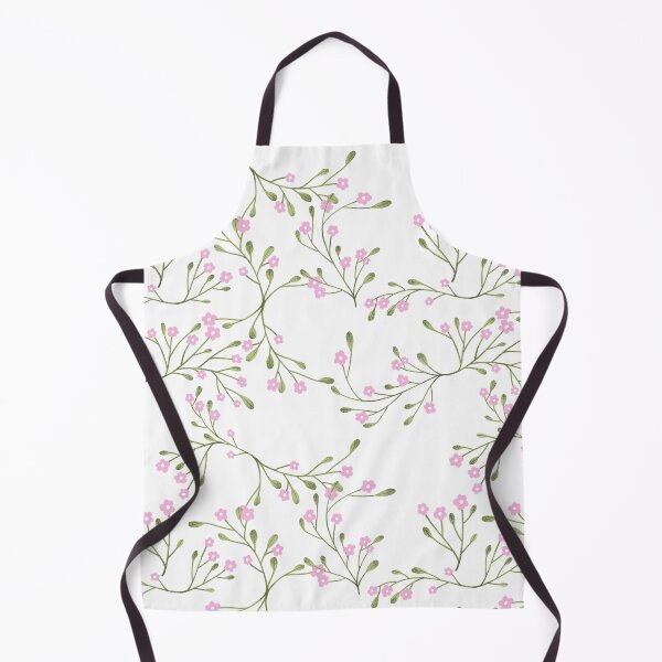 Item preview, Cute pink flowers seamless pattern designed and sold by pinkyfish1010.