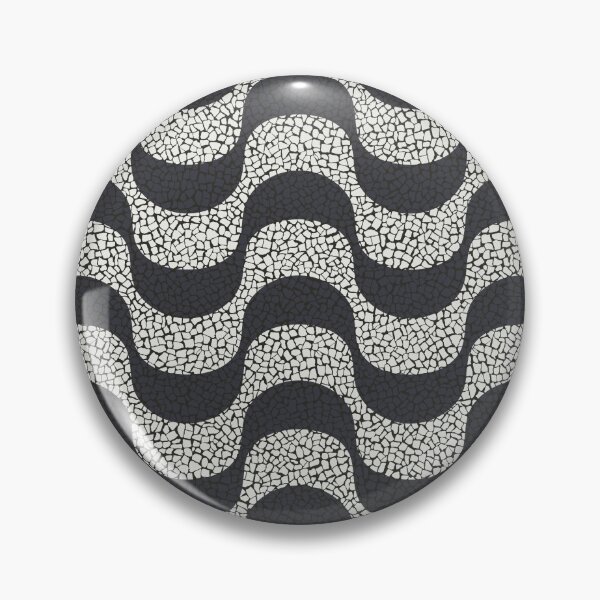 Item preview, Walk the Streets of Rio: Copacabana Sidewalk Theme designed and sold by The Lines.
