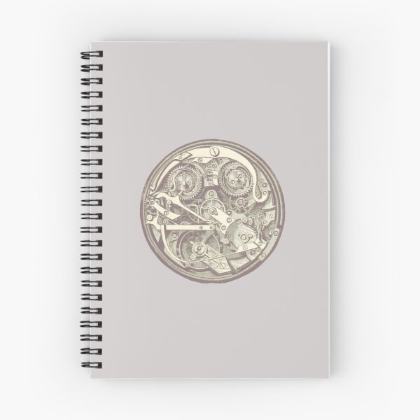 Item preview, Vintage Circular Time Piece | Vintage Illustration designed and sold by 0rsino.