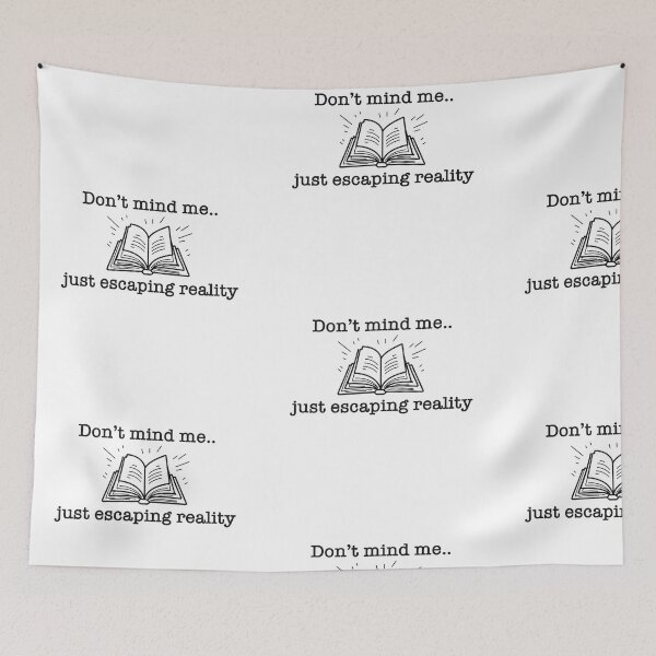 Item preview, Bookish Reality designed and sold by TeakettleBooks.