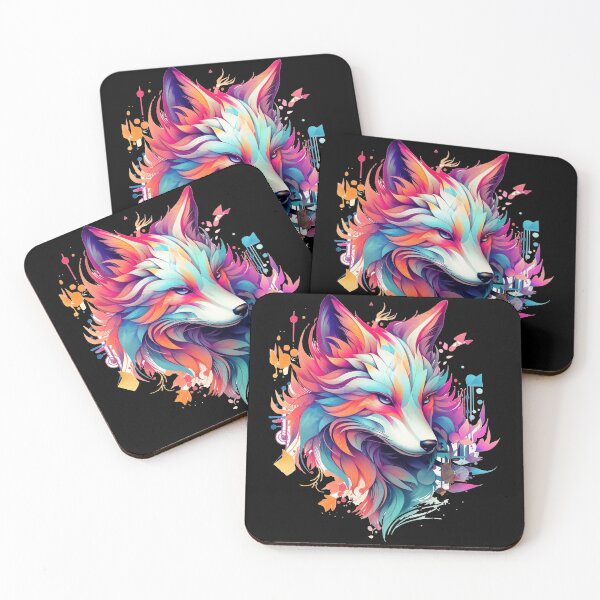 Item preview, Mystery and Harmony Kitsune - black designed and sold by Nioon.