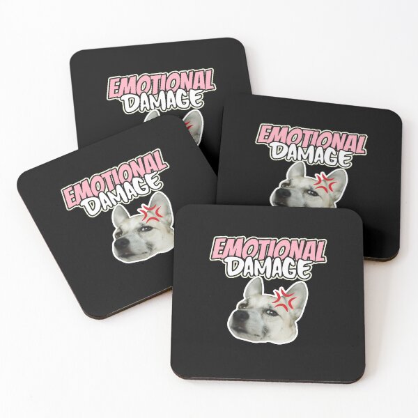 Item preview, Emotional Damage funny meme sticker designed and sold by Rodayna Elnaggar.