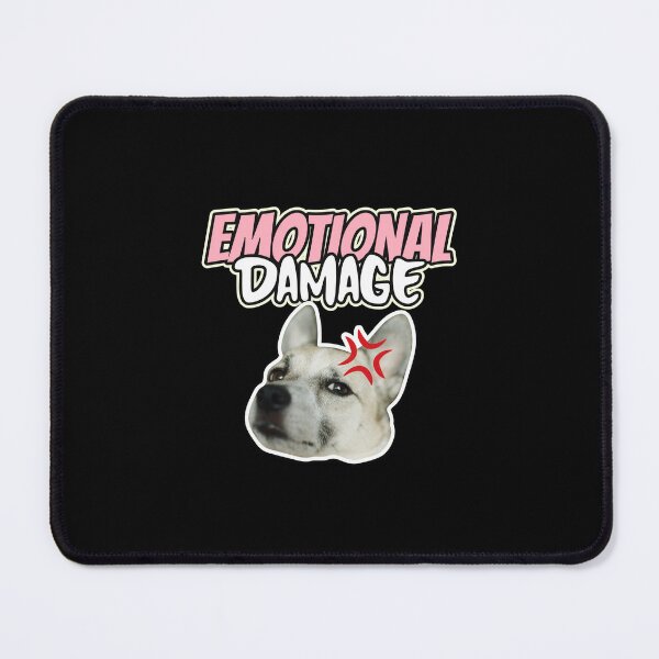 Item preview, Emotional Damage funny meme sticker designed and sold by Rodayna Elnaggar.