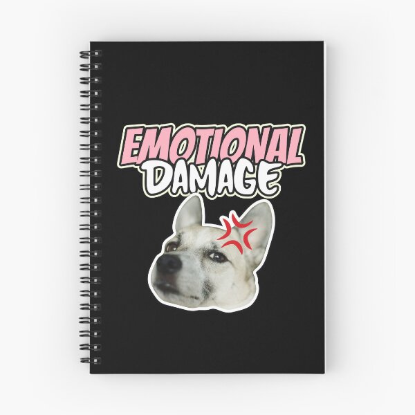 Item preview, Emotional Damage funny meme sticker designed and sold by Rodayna Elnaggar.
