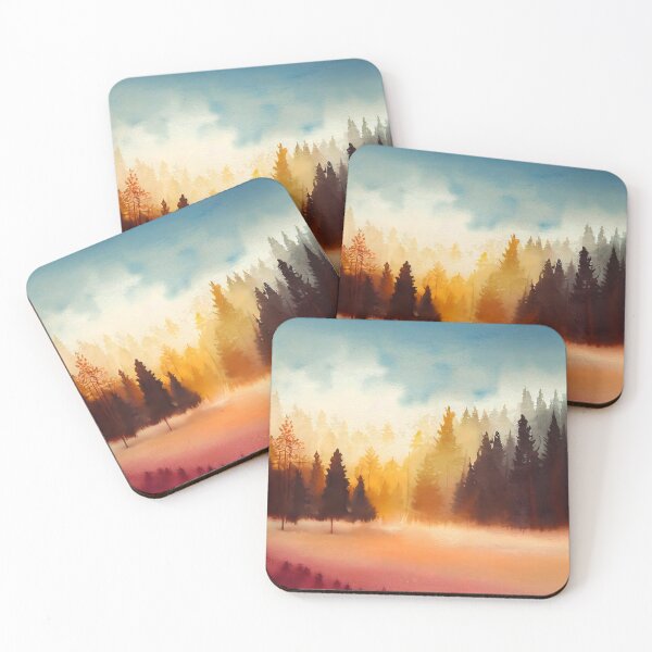 Item preview, Watercolor landscape 8 designed and sold by Red Witch Art.