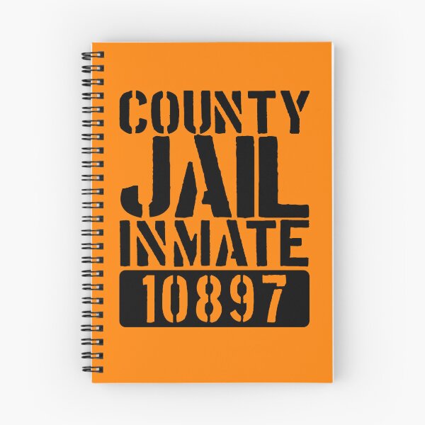 Item preview, County Jail Inmate Funny Jail Halloween Prison Costume Gear designed and sold by DynamicDesign.