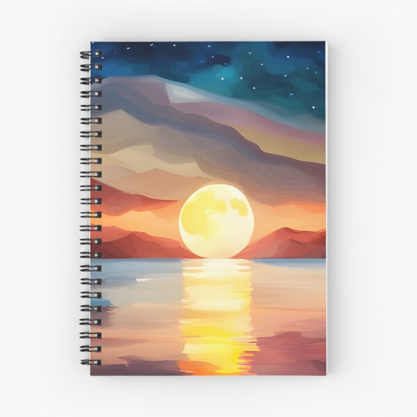 Item preview, Sunrise / Sunset beautiful art in warm colors. designed and sold by artbelka.