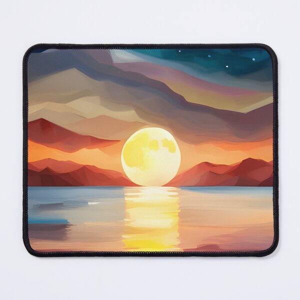 Item preview, Sunrise / Sunset beautiful art in warm colors. designed and sold by artbelka.