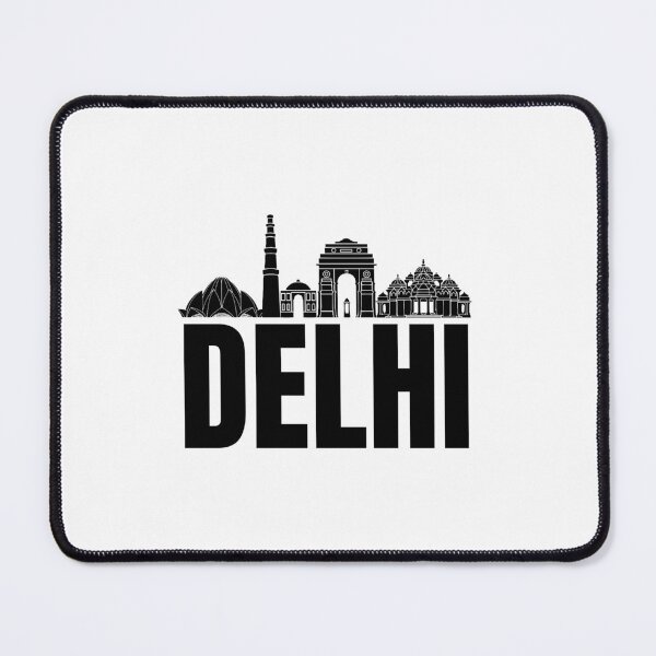 Item preview, Delhi city illustation  designed and sold by DeluxBee.