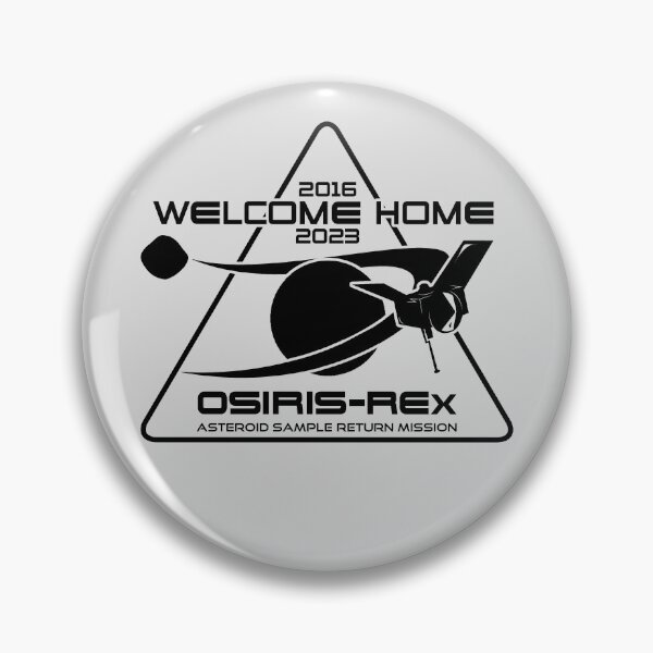 Item preview, NASA OSIRIS-REx mission: Welcome Home (black) designed and sold by SolidEarthArt.