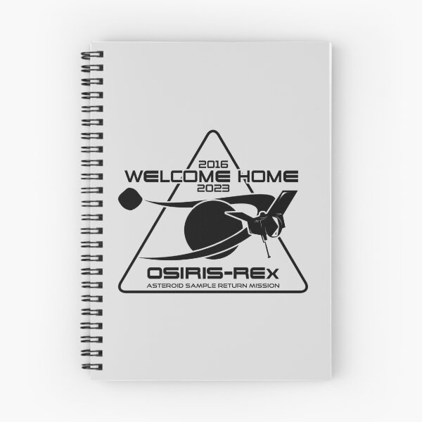 Item preview, NASA OSIRIS-REx mission: Welcome Home (black) designed and sold by SolidEarthArt.