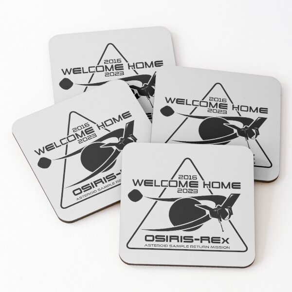 Item preview, NASA OSIRIS-REx mission: Welcome Home (black) designed and sold by SolidEarthArt.