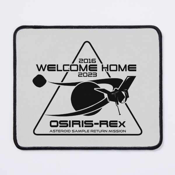 Item preview, NASA OSIRIS-REx mission: Welcome Home (black) designed and sold by SolidEarthArt.