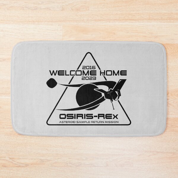 Item preview, NASA OSIRIS-REx mission: Welcome Home (black) designed and sold by SolidEarthArt.