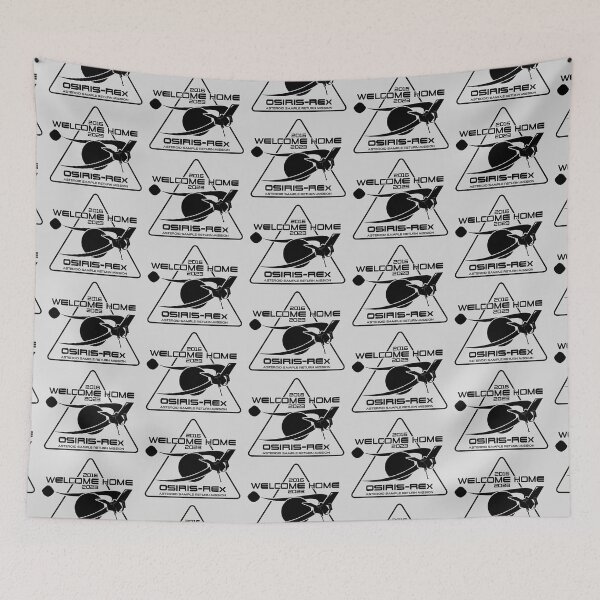 Item preview, NASA OSIRIS-REx mission: Welcome Home (black) designed and sold by SolidEarthArt.