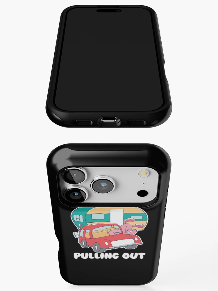 Thumbnail 3 of 4, iPhone Case, I Hate Pulling Out Inappropriate Humor Camper RV Rabbit Gear designed and sold by DynamicDesign.