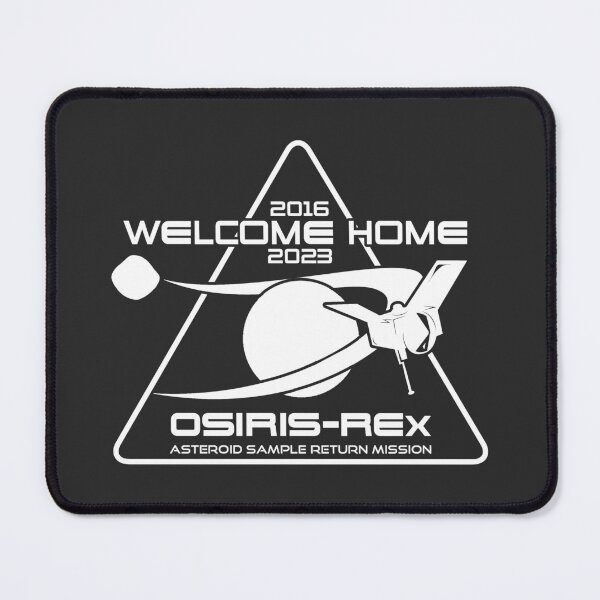 Item preview, NASA OSIRIS-REx mission: Welcome Home (white) designed and sold by SolidEarthArt.