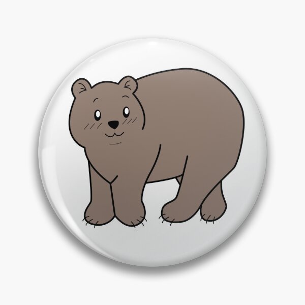 Item preview, Friendly brown bear designed and sold by jaimienavy.