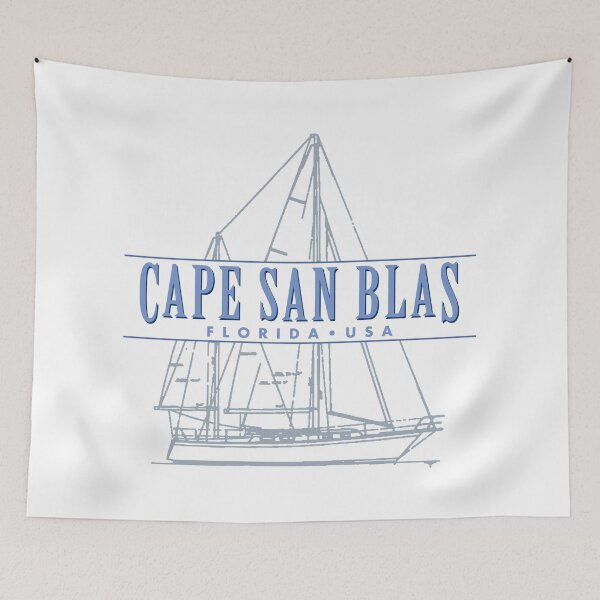 Item preview, Cape San Blas Florida Sailing Design designed and sold by Futurebeachbum.