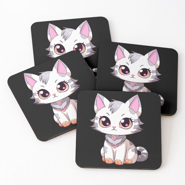Item preview, California Spangled Kawaii Cat Kitten Cute T-Shirt designed and sold by Digital-Art-Co.
