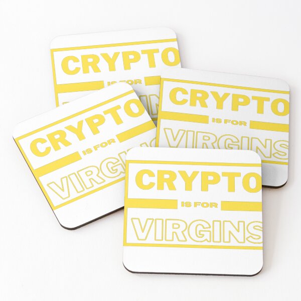 Item preview, Crypto is for Virgins designed and sold by brick-red-print.