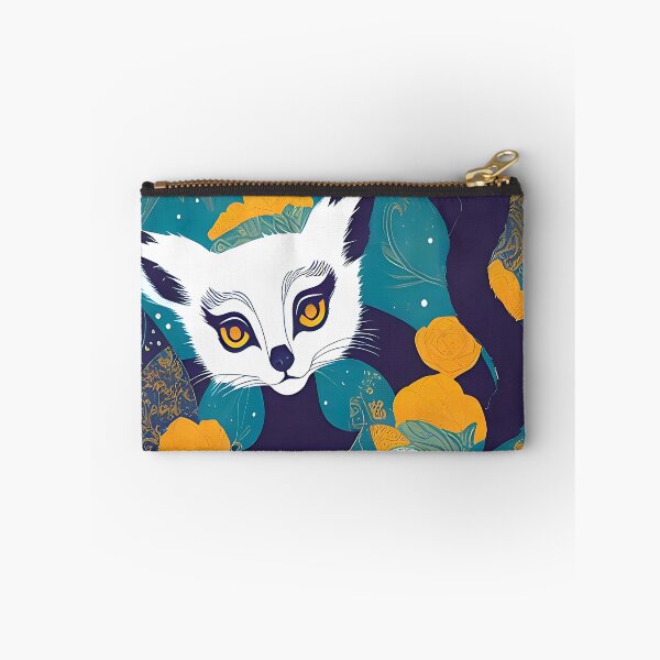 Item preview, The Lemur Dreamkeeper Vintage Floral Magical Animal designed and sold by FriskyLemur.