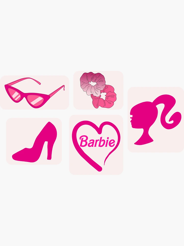 Barbie sticker pack Sticker for Sale by EarthJoy345