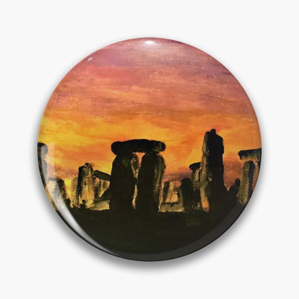 Item preview, Stonehenge at sunset  designed and sold by Bekiwool.