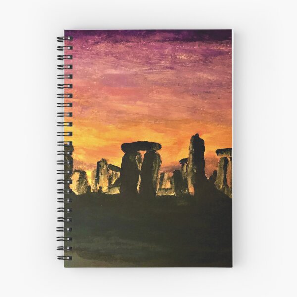 Item preview, Stonehenge at sunset  designed and sold by Bekiwool.