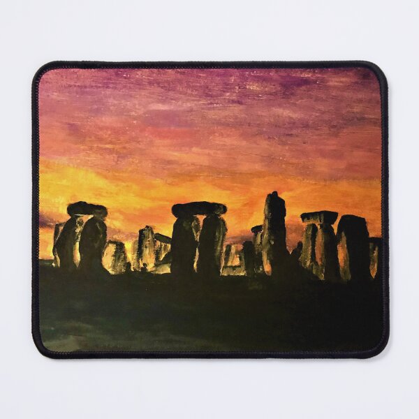 Item preview, Stonehenge at sunset  designed and sold by Bekiwool.