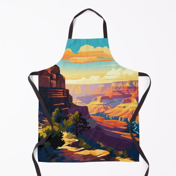 Item preview, A Pop Art Travel Print of the Grand Canyon - Arizona designed and sold by StudioRedKoala.