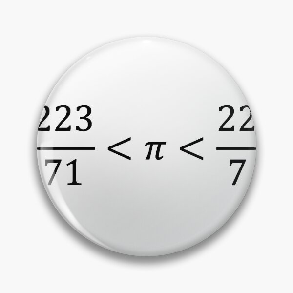 Item preview, Pi approximation, math designed and sold by NoetherSym.