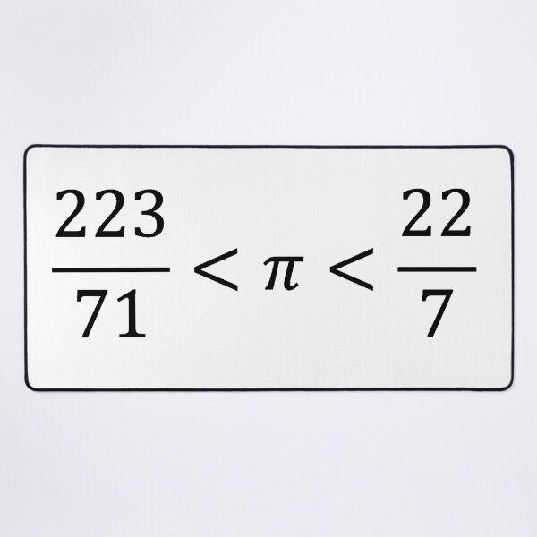 Item preview, Pi approximation, math designed and sold by NoetherSym.