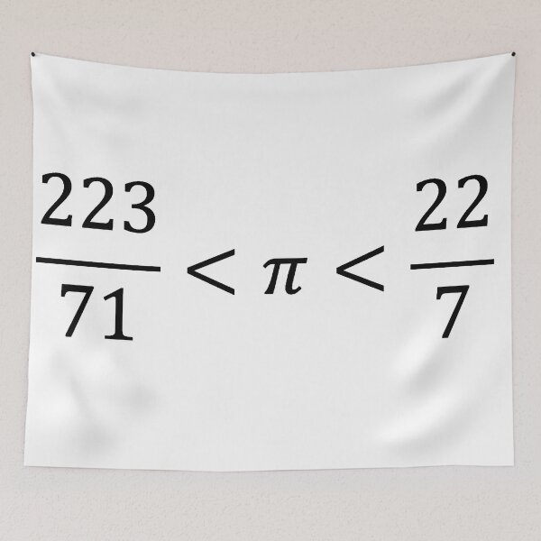 Item preview, Pi approximation, math designed and sold by NoetherSym.