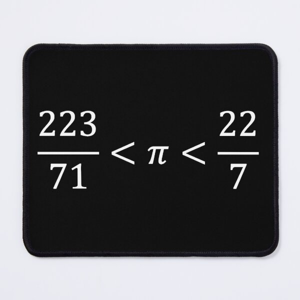 Item preview, Pi approximation, math designed and sold by NoetherSym.