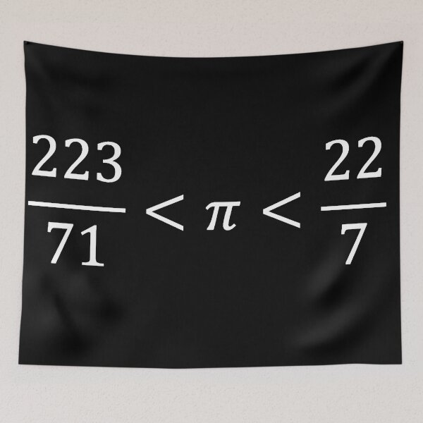 Item preview, Pi approximation, math designed and sold by NoetherSym.