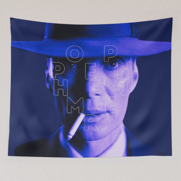 Item preview, oppenheimer movie 2023 cyllian murphy themed graphic design by ironpalette  designed and sold by ironpalette.