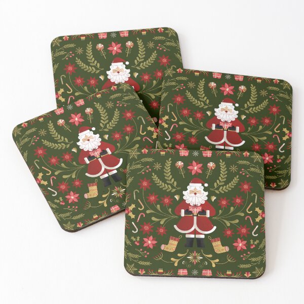 Item preview, Santa Claus with gifts, christmas pattern designed and sold by EliSuarez.