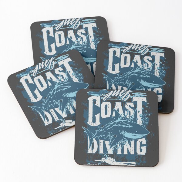 Item preview, Vintage Ocean, Retro Gulf Coast Scuba Diving Design designed and sold by OceanIconic.