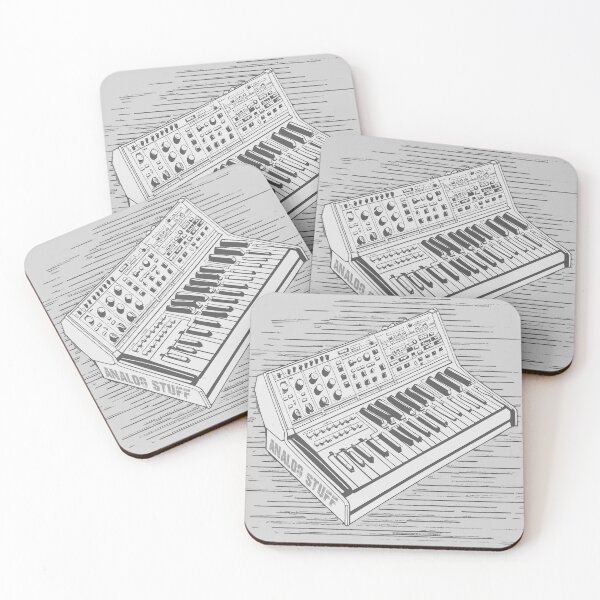 Item preview, analog stuff, synthesizer, black and white designed and sold by Time4Space.