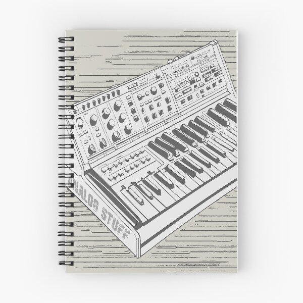 Item preview, analog stuff, synthesizer, black and white designed and sold by Time4Space.