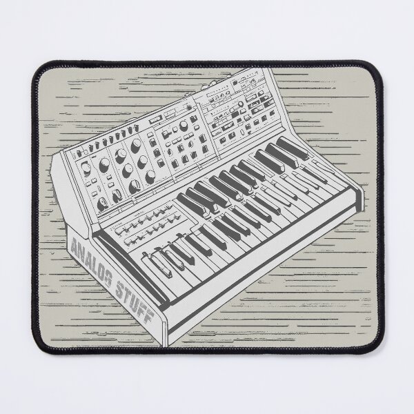 Item preview, analog stuff, synthesizer, black and white designed and sold by Time4Space.
