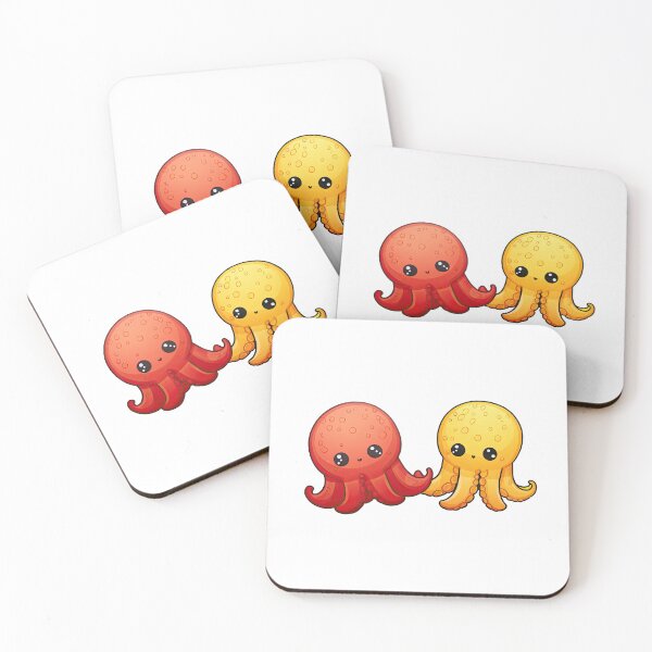 Item preview, Two Kawaii Octopi designed and sold by MagicArtig.