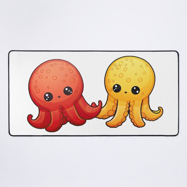 Item preview, Two Kawaii Octopi designed and sold by MagicArtig.