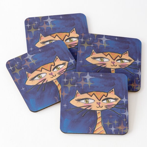 Item preview, Cat You Called? Happy Cat Art for Happy Cats Sketchbook Cats Brenda Knoll designed and sold by Brenda  Knoll.