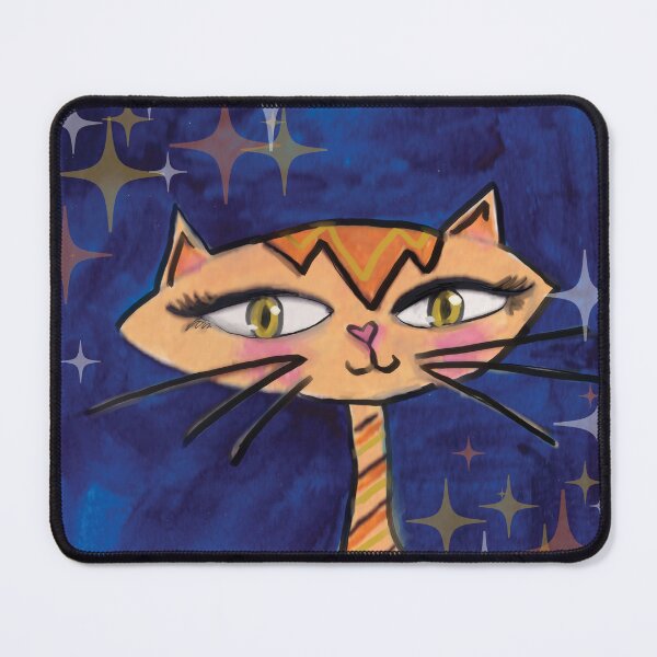 Item preview, Cat You Called? Happy Cat Art for Happy Cats Sketchbook Cats Brenda Knoll designed and sold by Brenda Knoll.