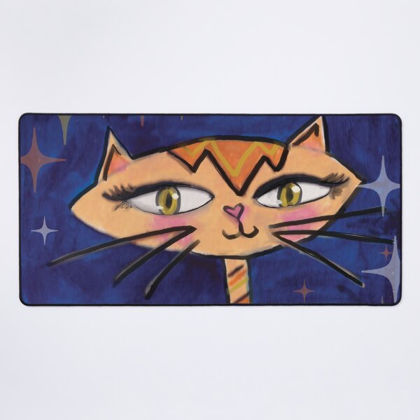 Item preview, Cat You Called? Happy Cat Art for Happy Cats Sketchbook Cats Brenda Knoll designed and sold by Brenda Knoll.