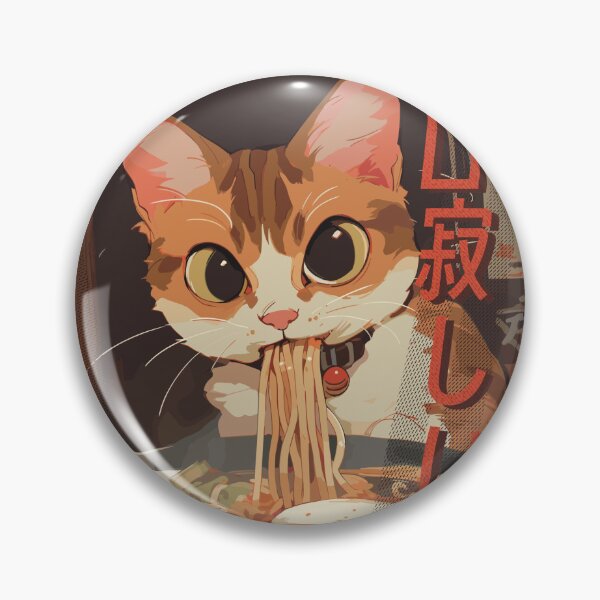 Artikelvorschau, Kuchisabishii-Katze, die Ramen isst entworfen und verkauft von Jabuticabaeyes.