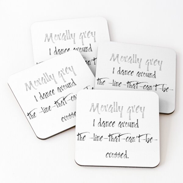 Item preview, Morally grey designed and sold by ArtAngiTresors.